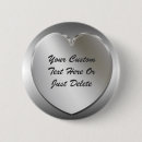 Suche nach silbernes herz buttons Für alle