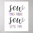 Suche nach etwas weniger lustig poster Nähen