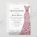 Suche nach rote quinceanera einladungen Für alle
