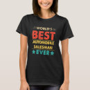 Suche nach autoverkäufer tshirts Automobil