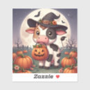 Suche nach halloween kuh aufkleber Mond
