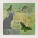 Suche nach black cat puzzle Vintage