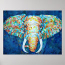Suche nach elephant poster Blau