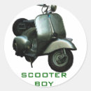 Suche nach junge auf roller aufkleber Retro