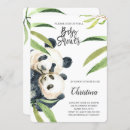 Suche nach niedlicher panda einladungen Babydusche