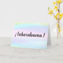 Suche nach spanische viel glückwünsche karten Aquarell