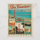 Suche nach san francisco postkarten Reiseplakat