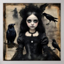 Suche nach gothic raven poster Vintag