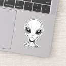 Suche nach alien kopf aufkleber Gesichtspunkt