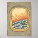 Suche nach retro flugzeug poster Sonnenuntergang