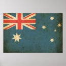 Suche nach flagge von australien poster Vintag