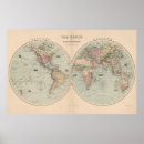 Suche nach vintage der welt poster Weltkarte