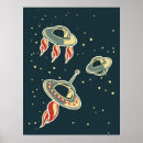 Suche nach raumschiff poster Untertasse