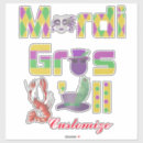 Suche nach geliehen aufkleber Mardi gras