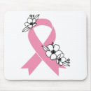 Suche nach rosa brustkrebs schleife mousepads Überlebender