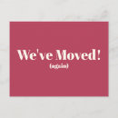 Suche nach moving postkarten Adressenwechsel