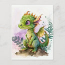Suche nach babydrache postkarten Grüner drache