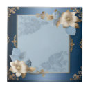 Suche nach gold und blau fliesen Blume