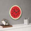 Suche nach rote wassermelone wanduhren Für alle