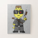 Suche nach bizarre puzzle Cartoon