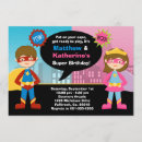 Suche nach supermädchen einladungen Held