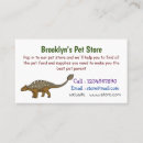 Suche nach dinosaurier visitenkarten Jurassisch
