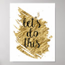 Suche nach gold foil poster Typografie