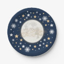 Suche nach mond und sterne teller Werdende mutter