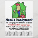 Suche nach handyman flyer Arbeiter