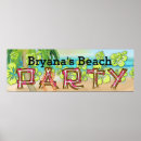 Suche nach beach party poster Tropisch