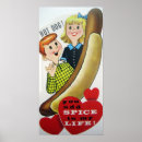 Suche nach hotdog poster Vintag
