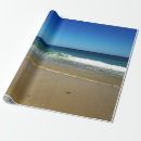 Suche nach sandiger strand geschenkpapier Blau