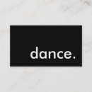 Suche nach choreografie visitenkarten Tänzer