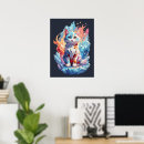 Suche nach feuer und eis poster Fantasie