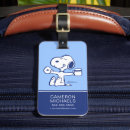 Suche nach glück gepäckanhänger Charles schulz