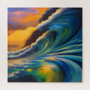 Suche nach wellen puzzle Surfen