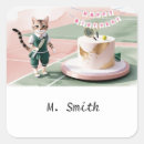 Suche nach small cat aufkleber Quadrat