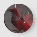 Suche nach schwarze krähe wanduhren Kerzenlicht