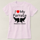 Suche nach frettchen tshirts Lieben