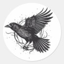 Suche nach black crow aufkleber Vogelvogel