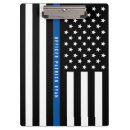 Suche nach polizei klemmbrett Dünne blaue linie