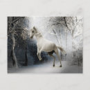 Suche nach weißes pferd postkarten Schnee