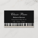 Suche nach klassische musik visitenkarten Klavierlehrer
