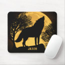 Suche nach schwarzer wolf mousepads Mond