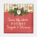 Suche nach weihnachten save the date magnete Vintag