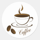 Suche nach heißer kaffee aufkleber Kaffeebohnen