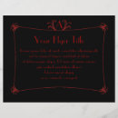 Suche nach monogramm flyer Elegant