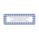 Suche nach karo rücksende aufkleber Gingham