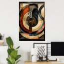 Suche nach wesen poster Abstrakt