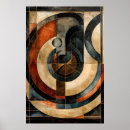 Suche nach wesen poster Abstrakt